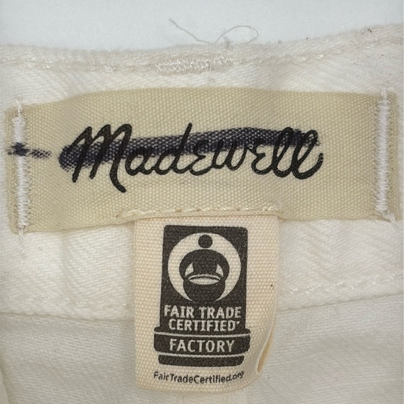 Madewell The Harlow Wide-Leg Jean in Tile White size 31 NWT NK798 - Picture 8 of 16